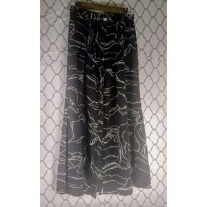 Too Shop Button Printed Skirt